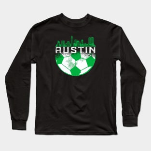 Austin soccer football jersey Long Sleeve T-Shirt